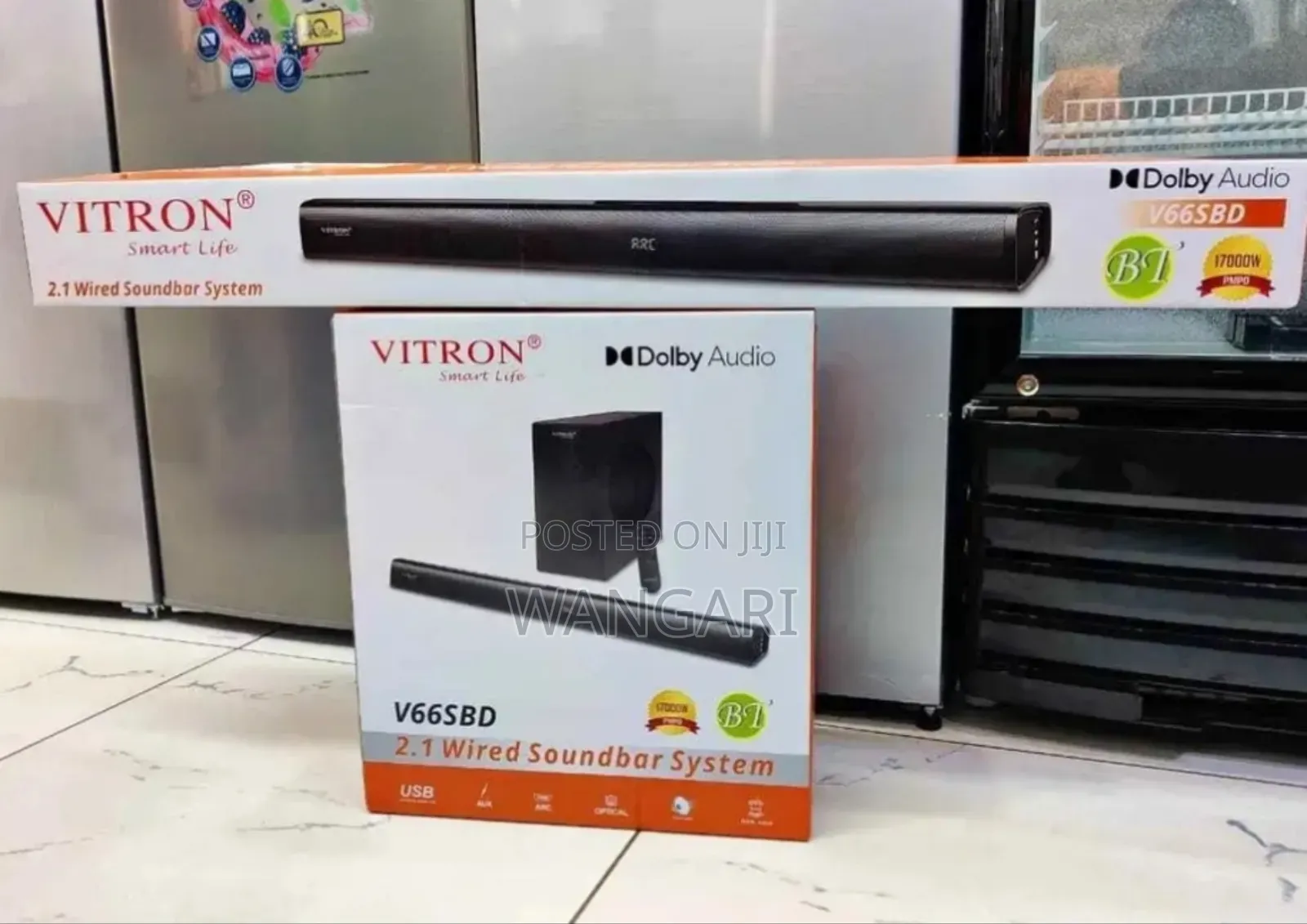 Vision Deep Bass Sound Bar Brand New