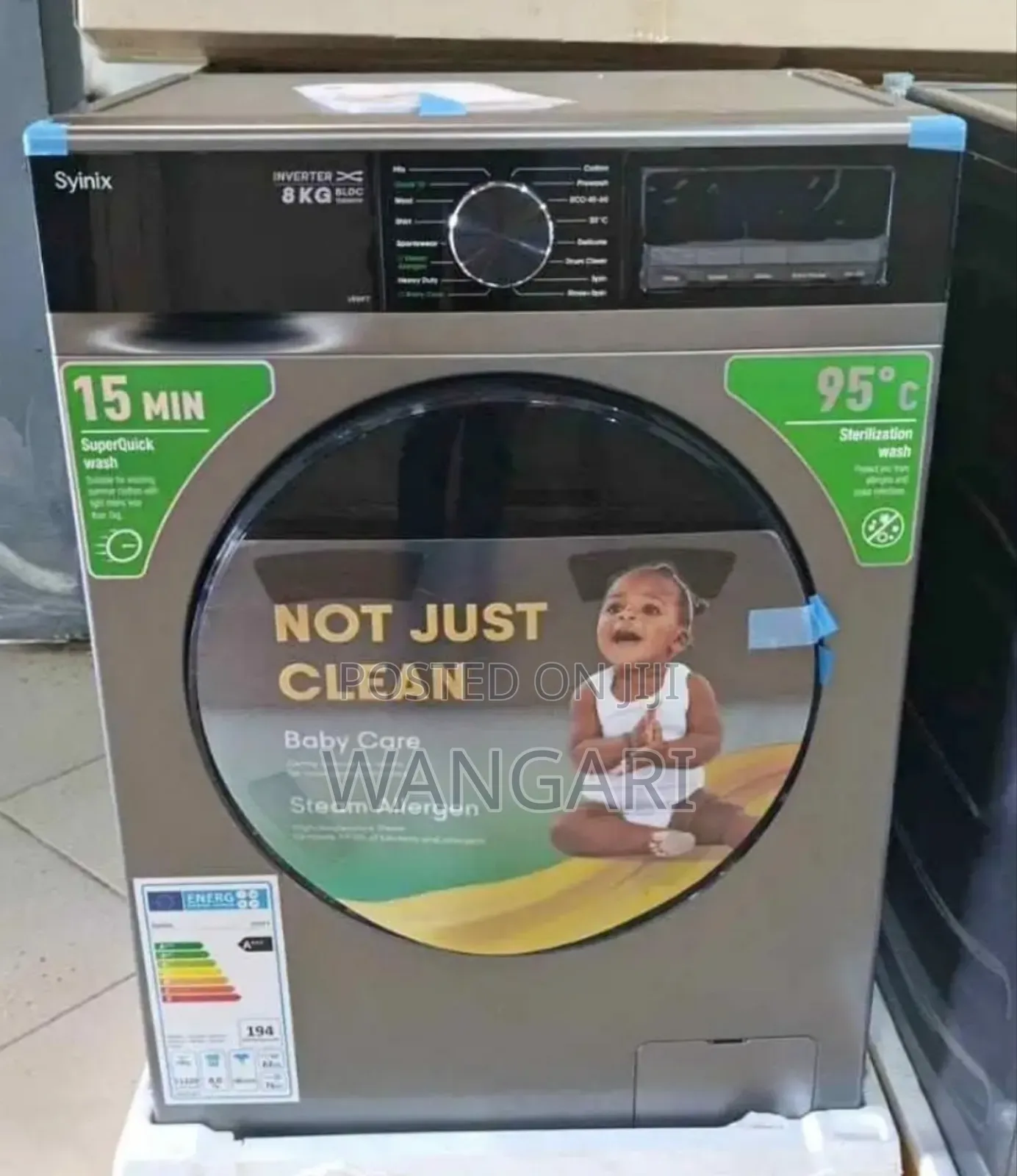 Brand New Synix 8 Kgs Washing Machine