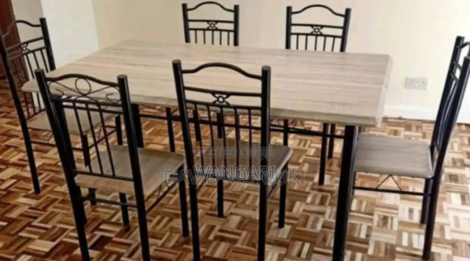 Colour Brown 6 Sitter Dinning Table