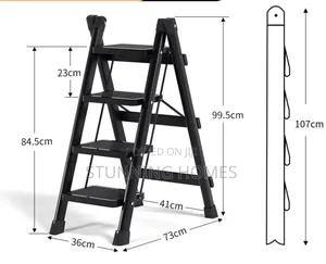 4 Tier Foldable Ladder