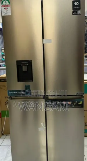 Colour Silver Hisense 508l Side*Side Refrigerator