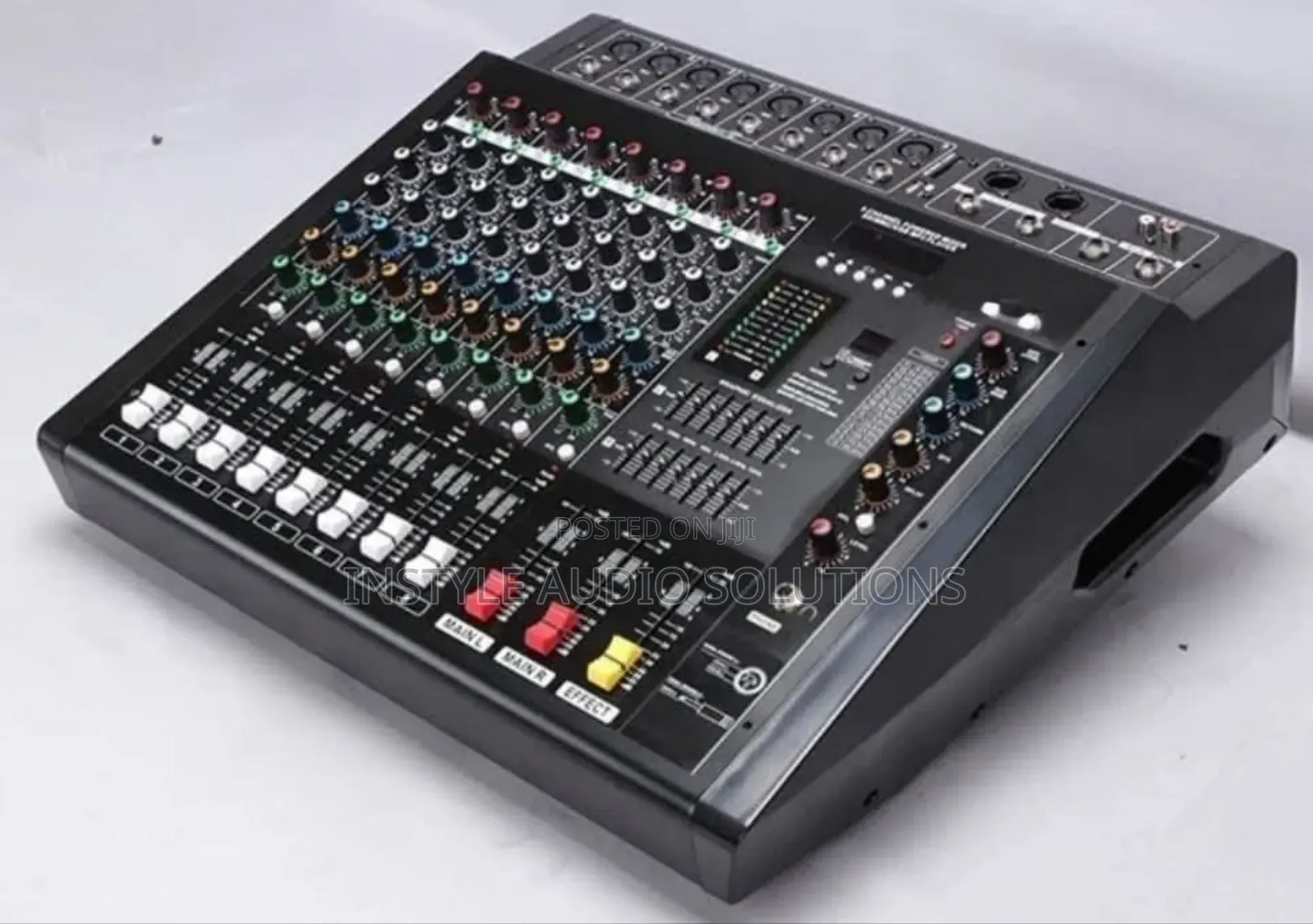 Max 8 Channels Powered Mixer 1000 Watts Usb/ Bluetooth Pay on Delivery