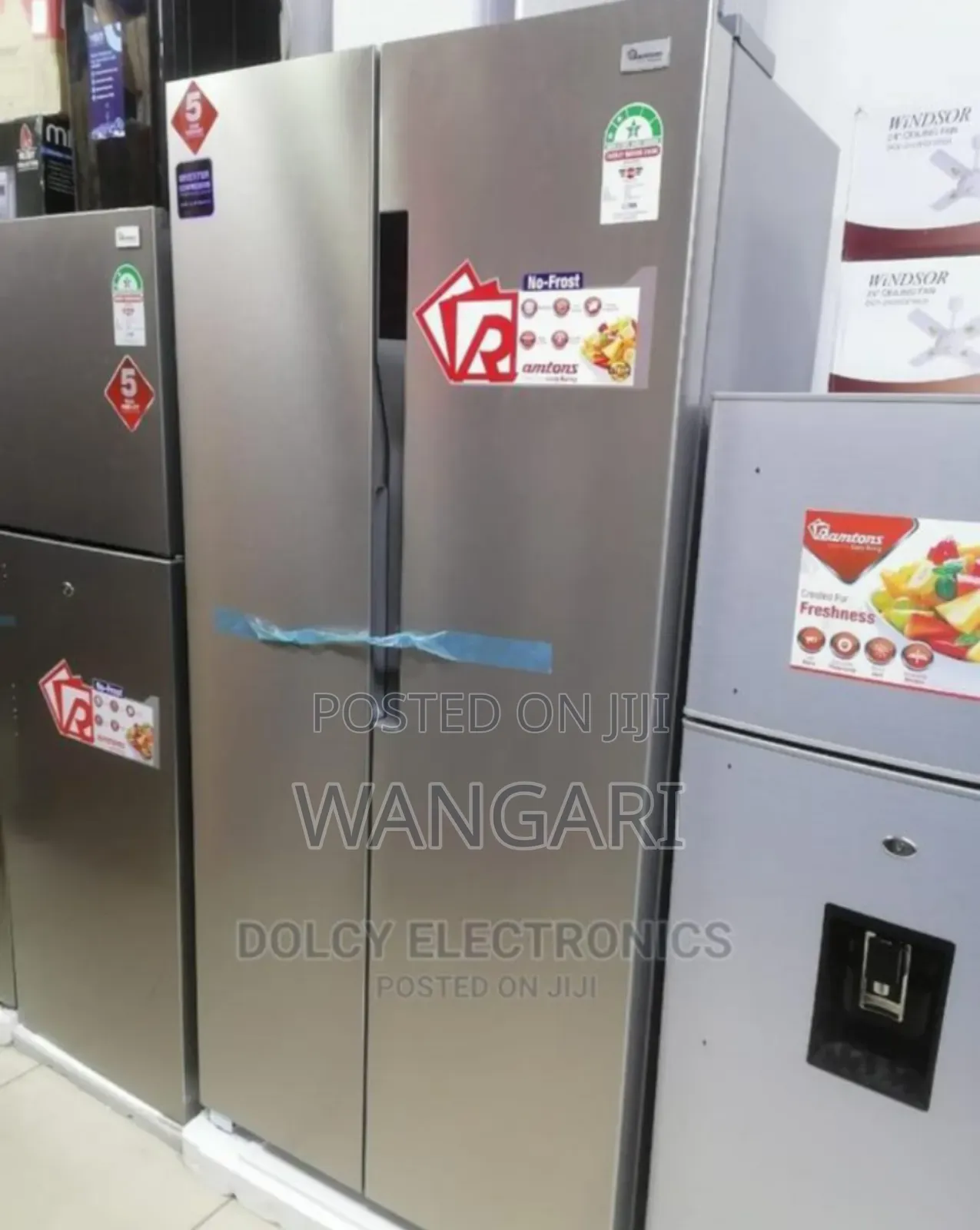 With 10year Warranty Hisense 508l Side*Side Refrigerator