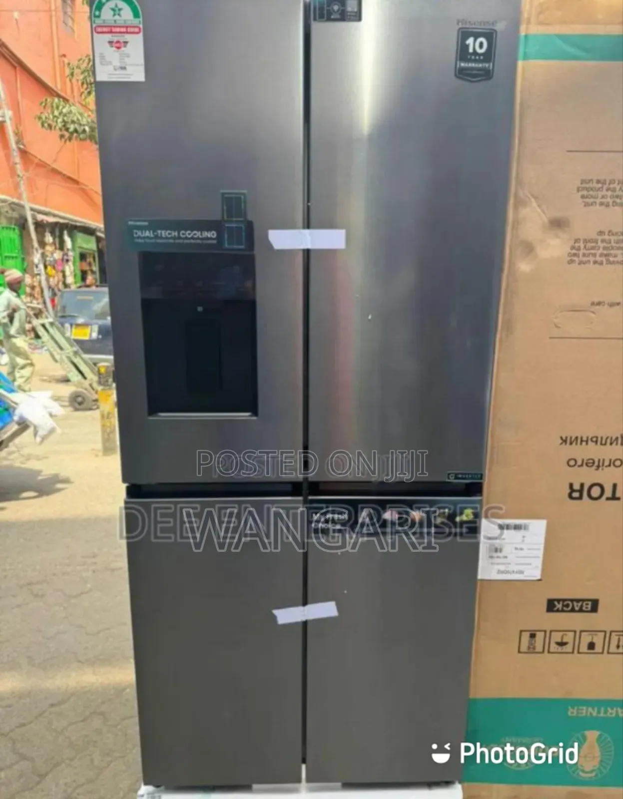 Biggest Hisense 508l Side*Side Refrigerator