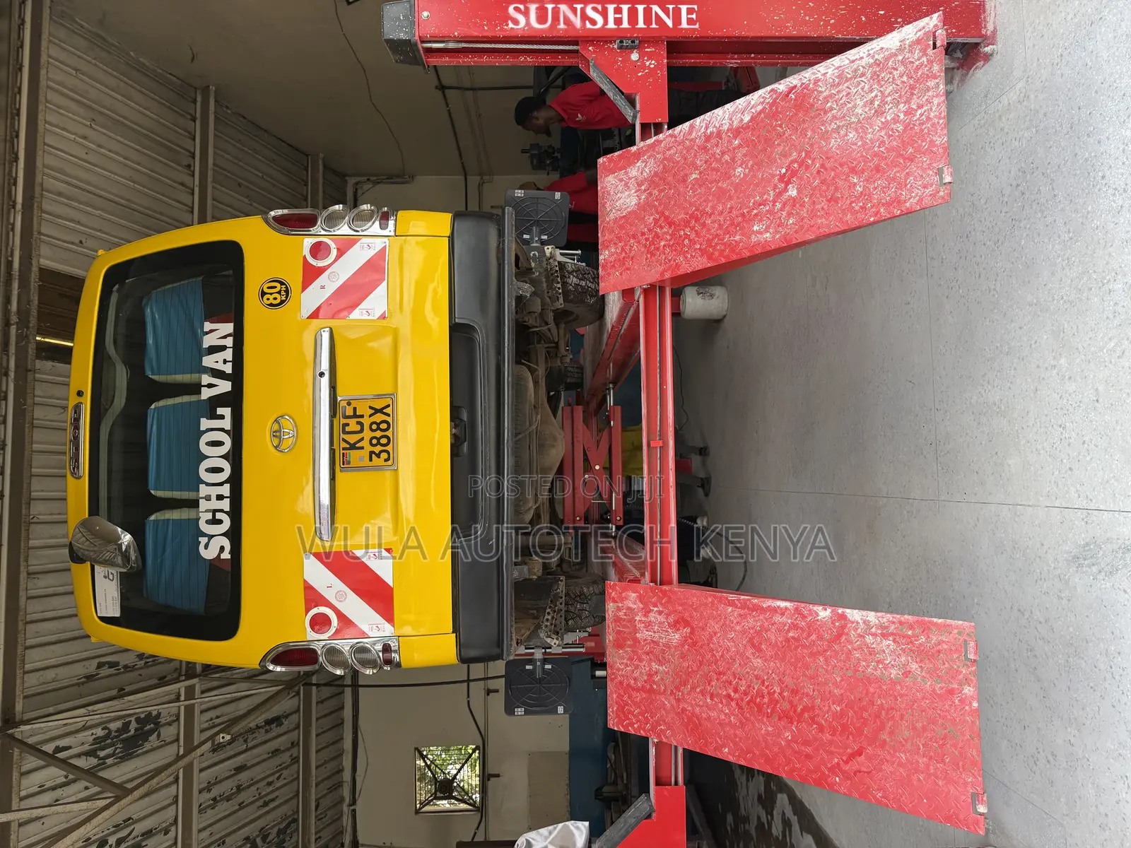 Durable Sunshine 4t Four Post Carlift Machine Best Quality