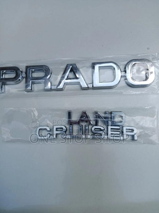 3d Land Cruiser Overlay Lettering Badge