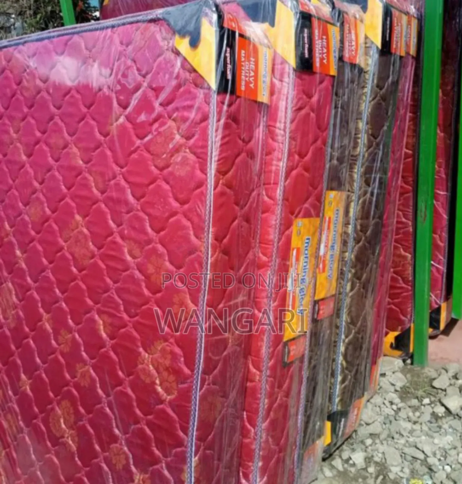 Colour Red Mattress 6by6 8inch Mattress