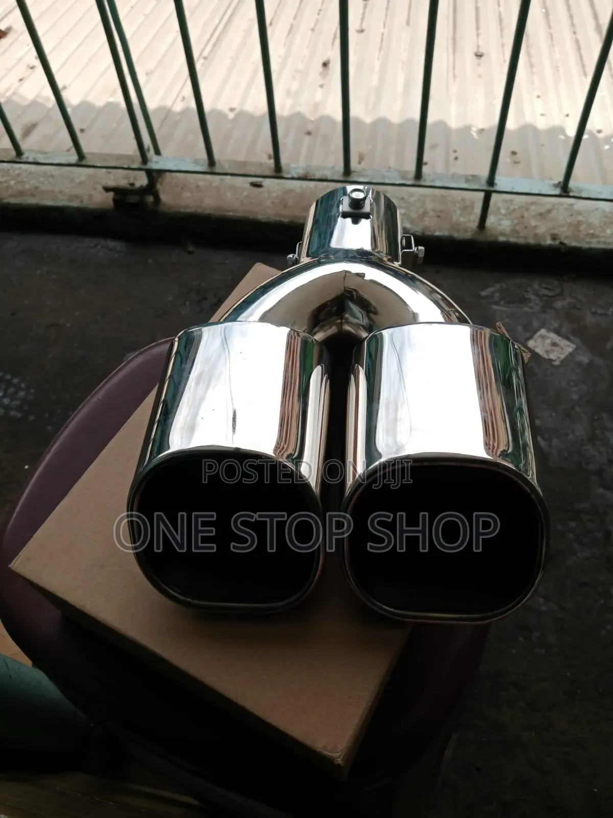 2.5" Square Exhaust Tail