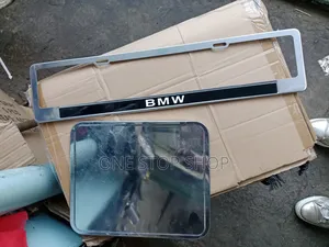 BMW Car Registration License Plate Holder Frame for Rear and Front
