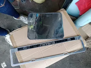 2x Subaru New Generation Number Plates Holders