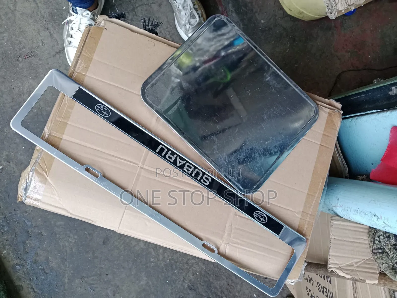 Subarufront and Rear Plates Holder Mounts