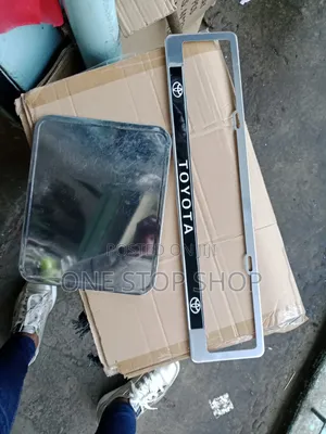 Toyota Front and Rear Plates Number Frames