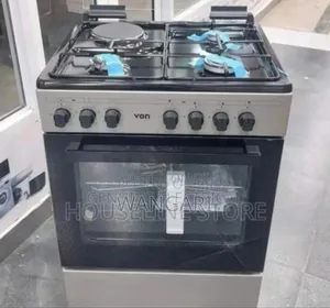 Pay on Delivery New Von 60by60 Standing Cooker. 3gas 1electric Plate