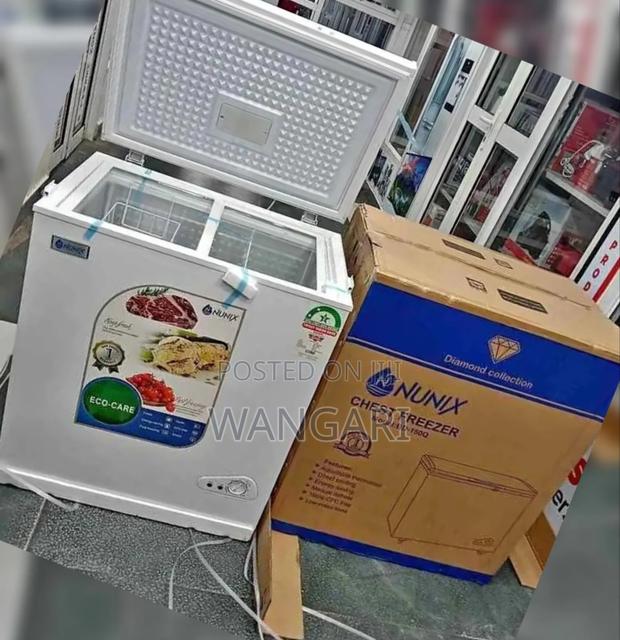 Restocked Chest Freezer Nunix 150l
