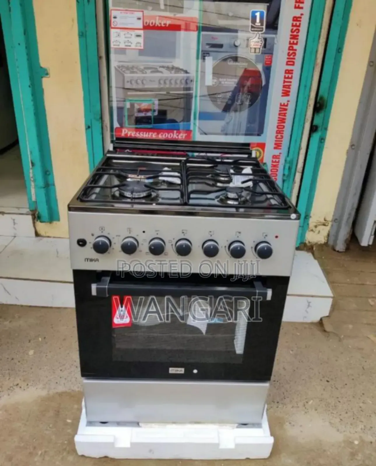 With 2years Warranty Miaka 60by60 Standing Cooker. Electric Oven