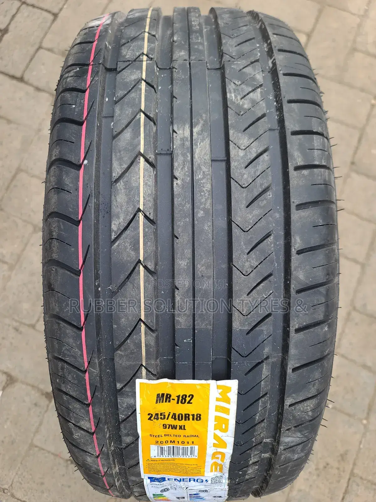 245 /40 R18 Mirage Tyres 97w X/L Mr-182