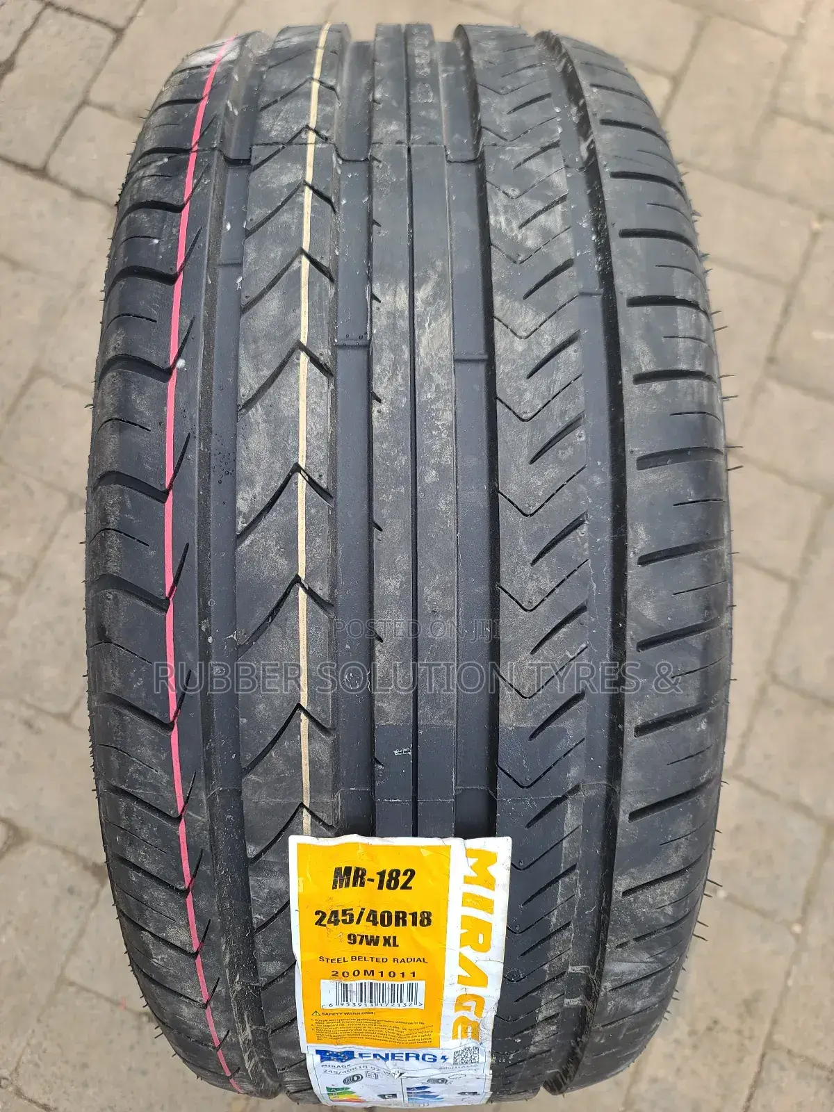 245 /40 R18 Mirage Tyres 97w X/L Mr-182