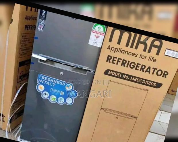 Mika 118litres Fridge Double Door