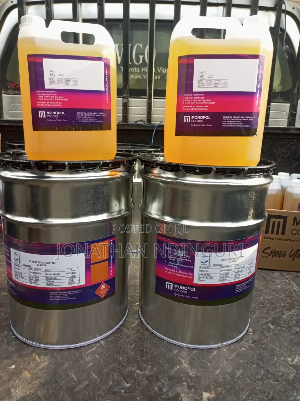 High-Performance Two-Component Epoxy Paint