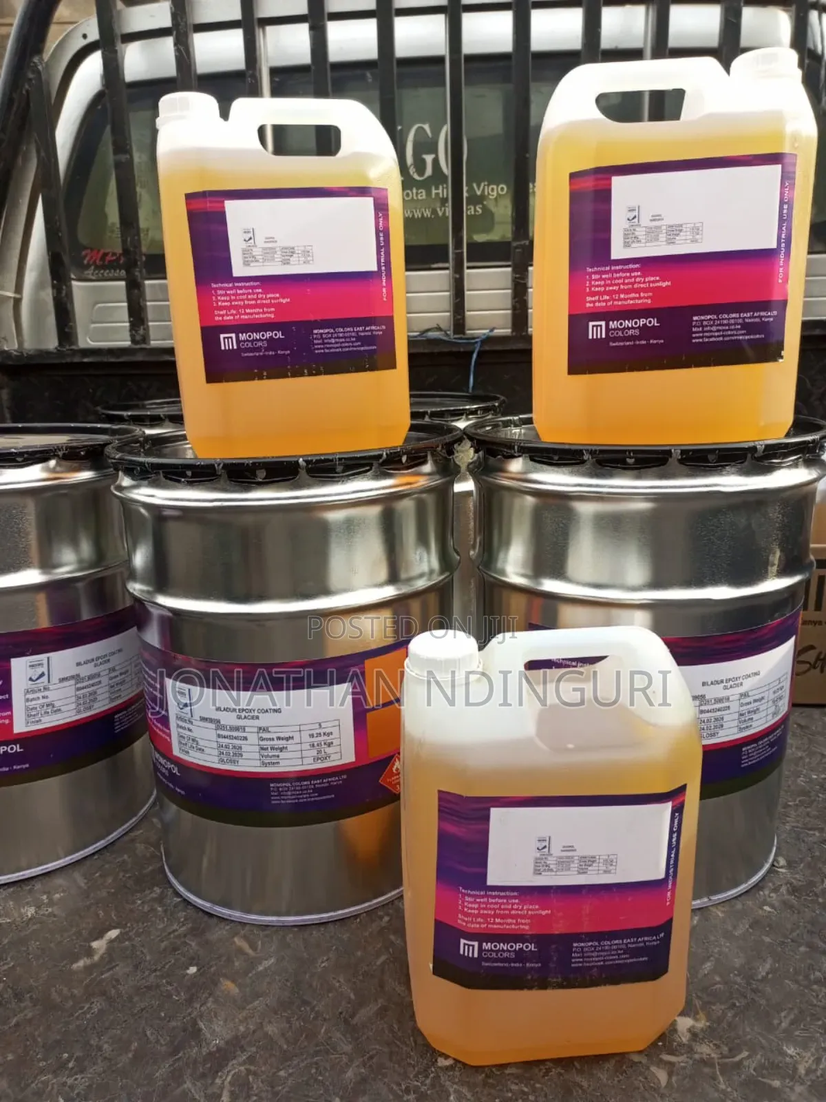 Gloss Finish 2-Component Epoxy Coating