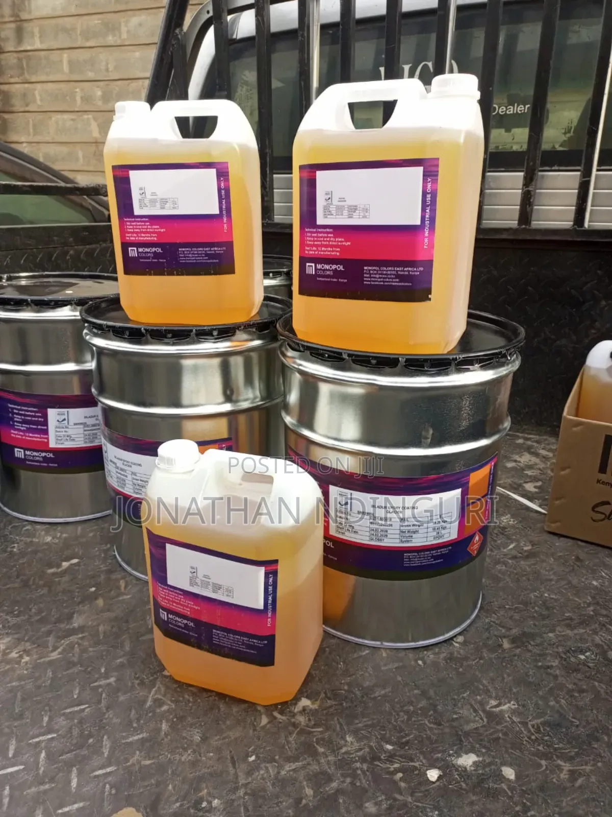 Abrasion-Resistant Epoxy Coating/Paint