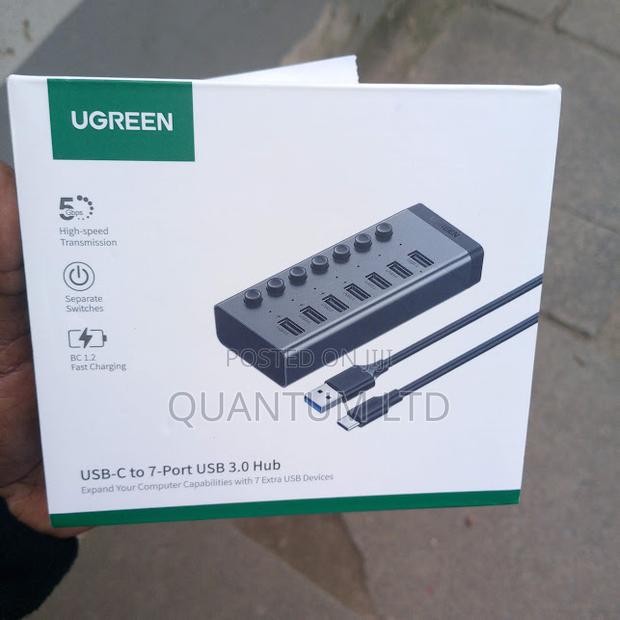 Ugreen 7-Port Powered Usb 3.0 Hub