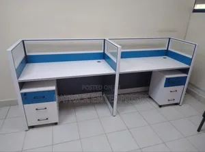 Imported Modern Two Way Workstation Straight For Reception