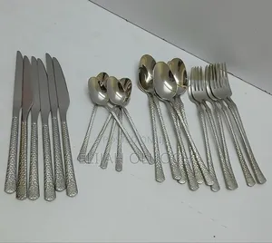 24pcs Luxury Cutlery Set Stainless Steel Now Available.