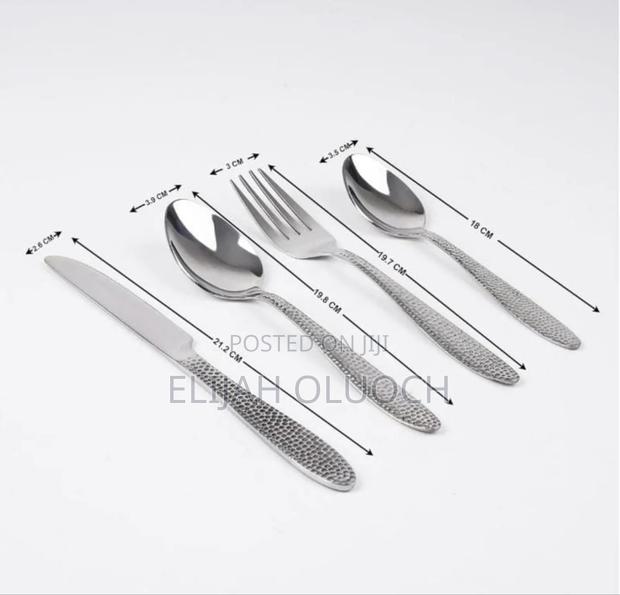 25 Pcs Dining Glister Astrid Cutlery Set With Stand - thumbnail 3