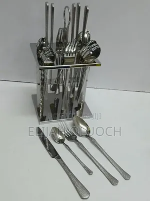 25 Pcs Dining Glister Astrid Cutlery Set With Stand