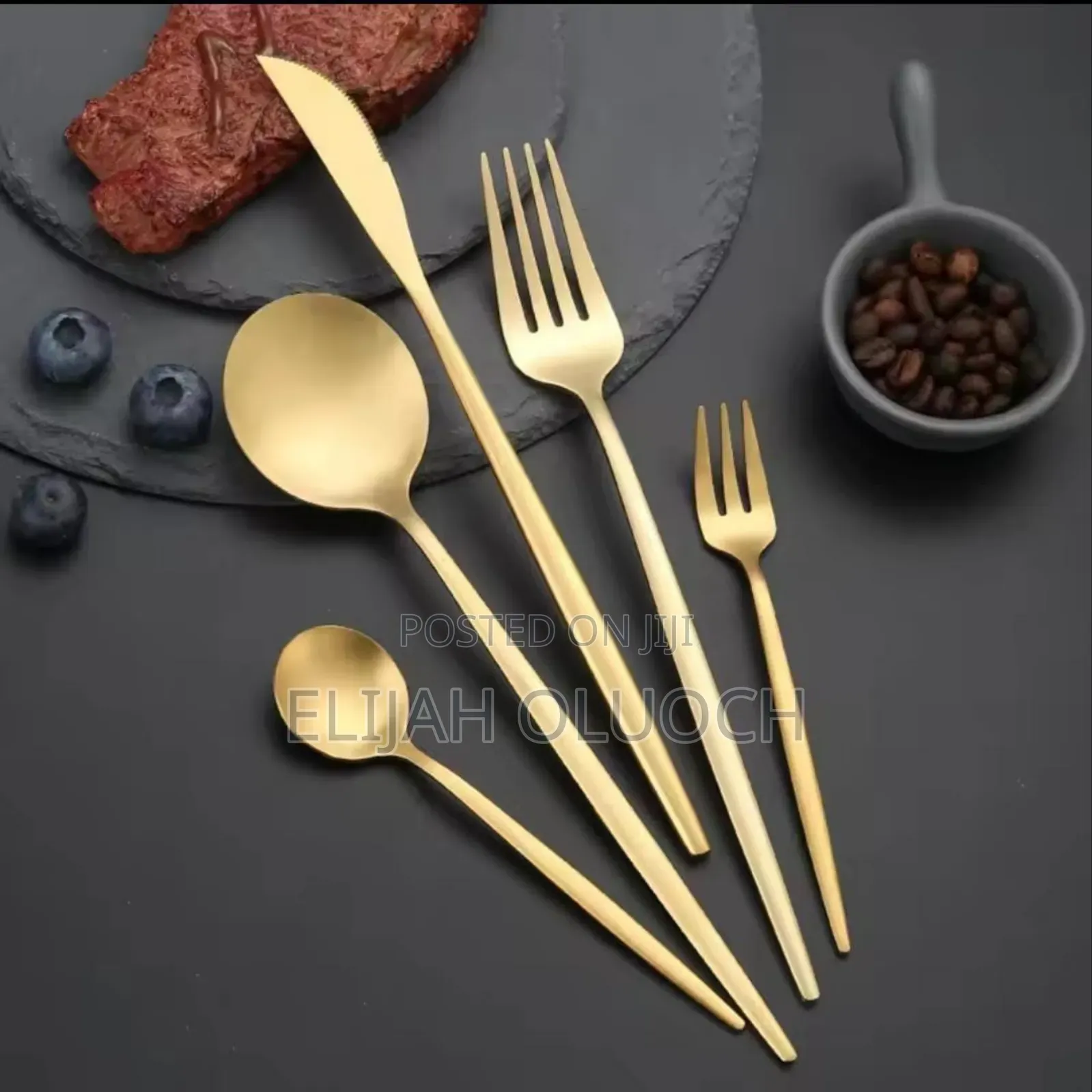 24pcs Luxury Cutlery Set Stainless Steel Now Available