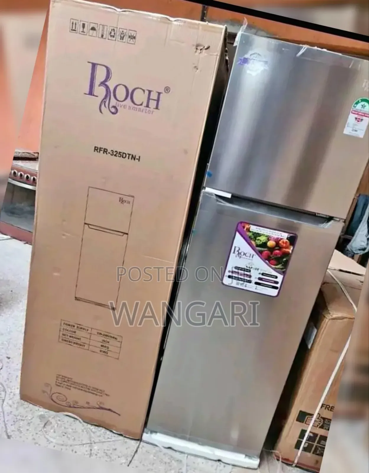 RFR 325 DTN Roch 255l Fridge
