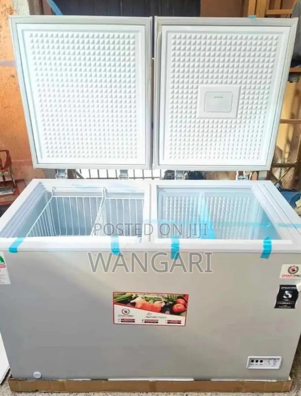 Smart Pro 345l Double Door Freezer - main view