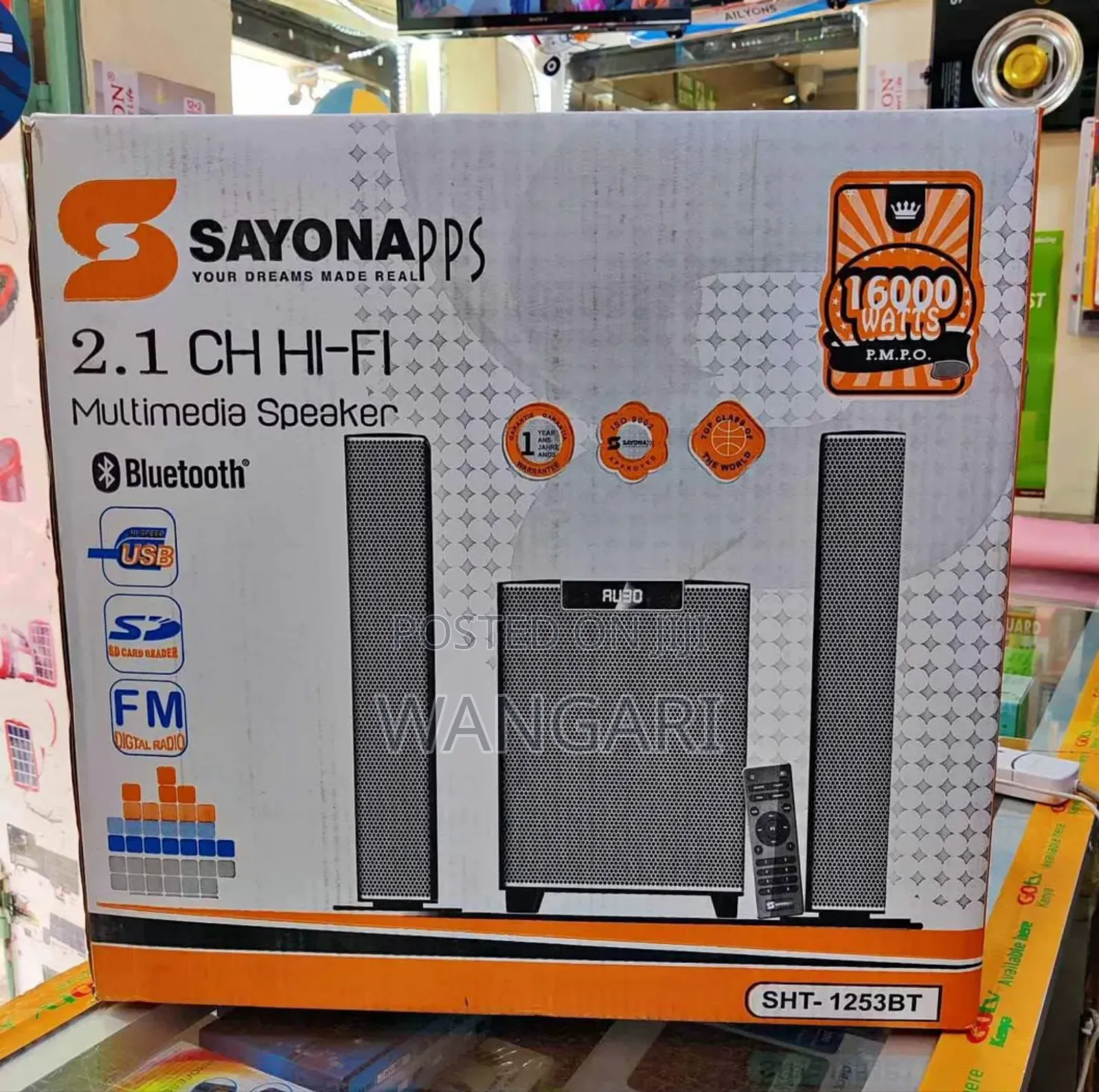 Sayona Sound Bar Brand New