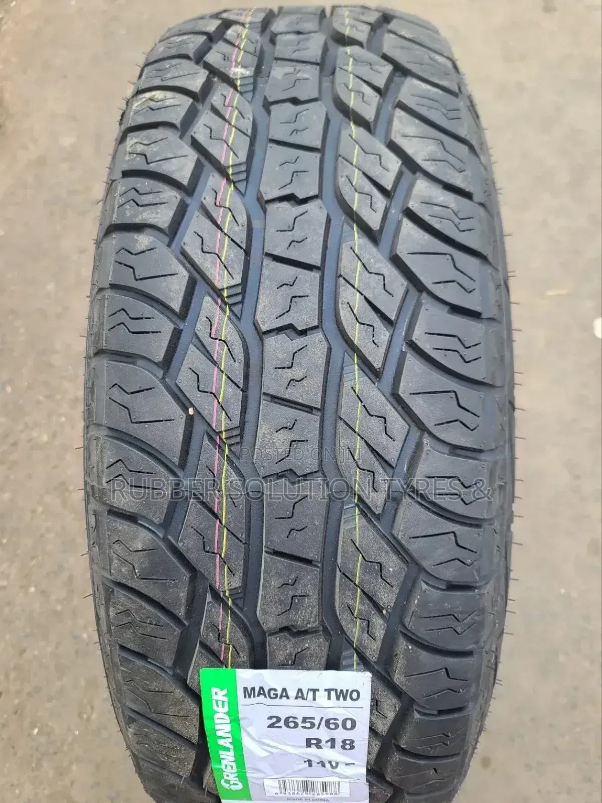 265 /60 R18 Grenlander Tyres 110v Maga a/T Two All-Terrain