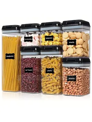 7 Piece Food Storage Airtight Containers
