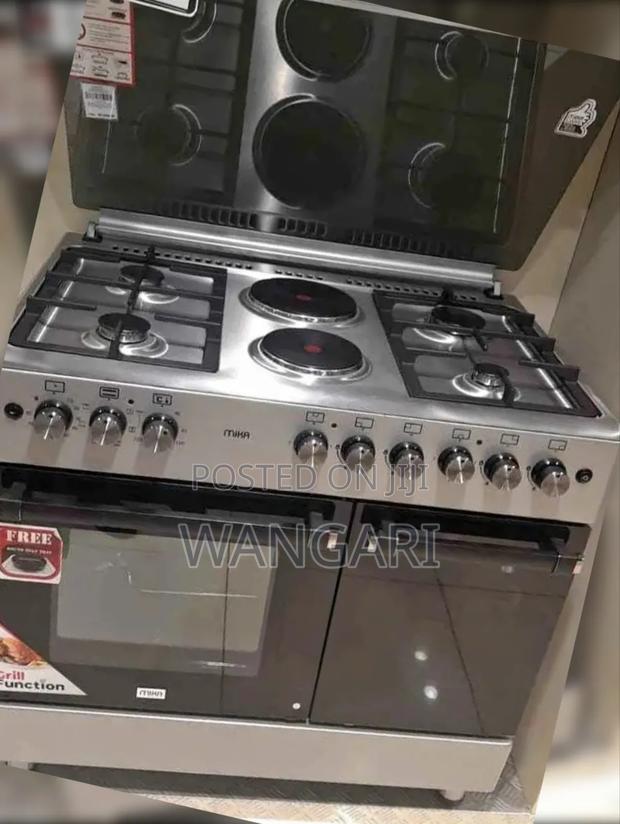 Mika Standing Cooker Restocked, 4gass 2 Hot Plate