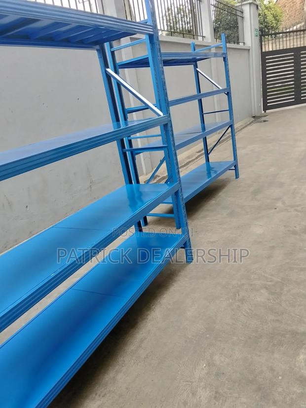 4 Level Industrial Shelves - main view