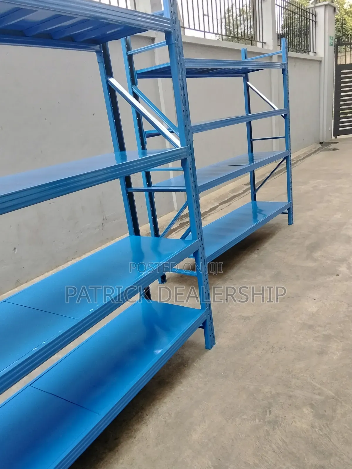 4 Level Industrial Shelves