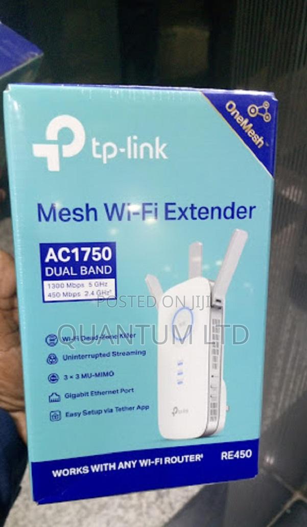 Re450 Tplink Wifi Range Extender Ac1750 Re450 Extender - main view