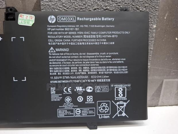 Original Om03xl Laptop Battery For Hp Elitebook X360 1030 G2 Series - thumbnail 3