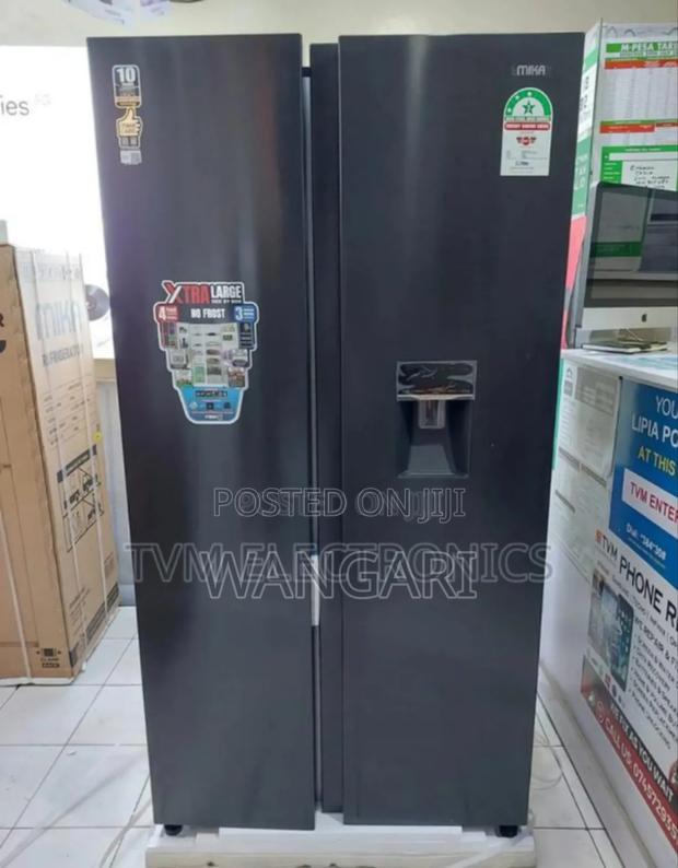 Colour Grey New Mika 595l Fridge