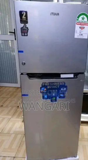 Colour Silver New Mika 202l Fridge