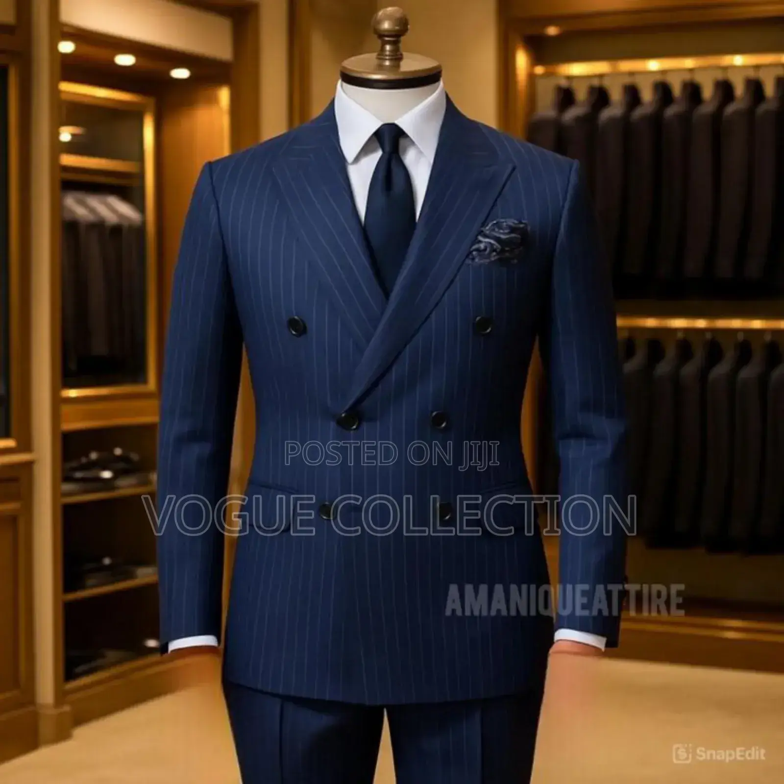 Double Brested Striped
