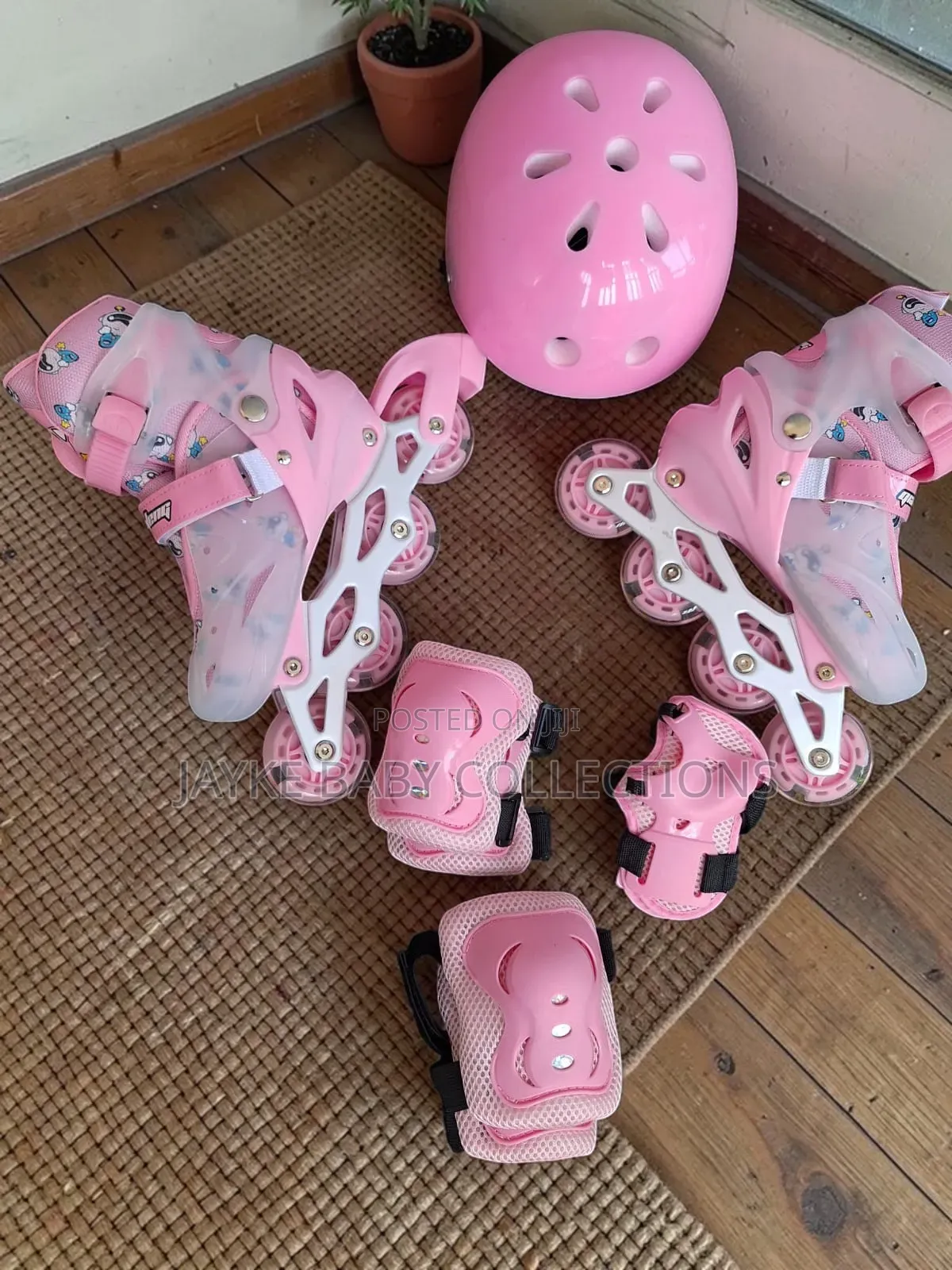 Want Safe Skating? Adjustable Roller Skate Set