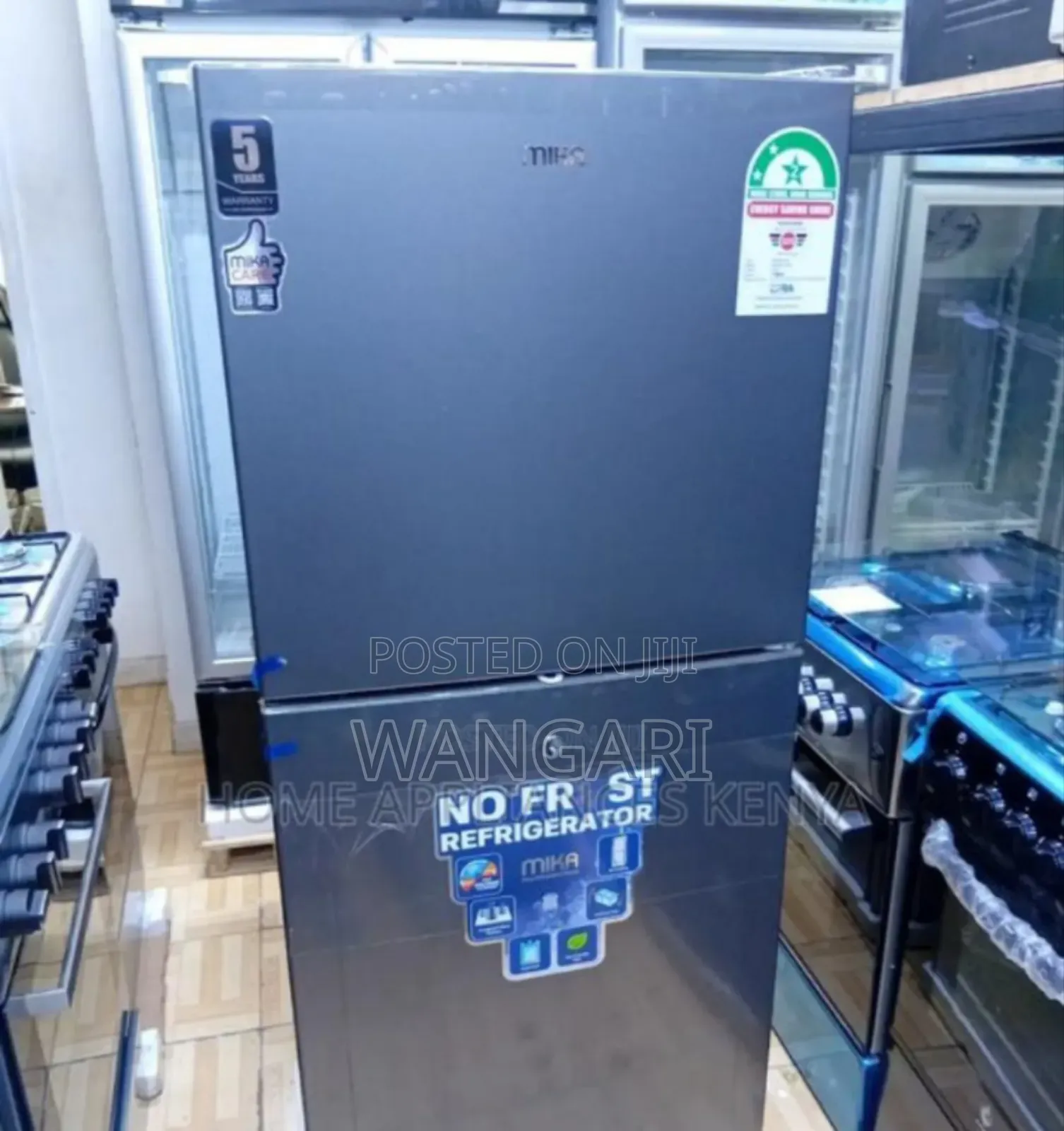 Colour Grey No Frost Mika 202l Fridge