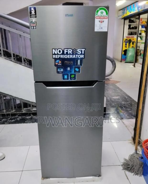 Colour Grey New Mika 197l Fridge.