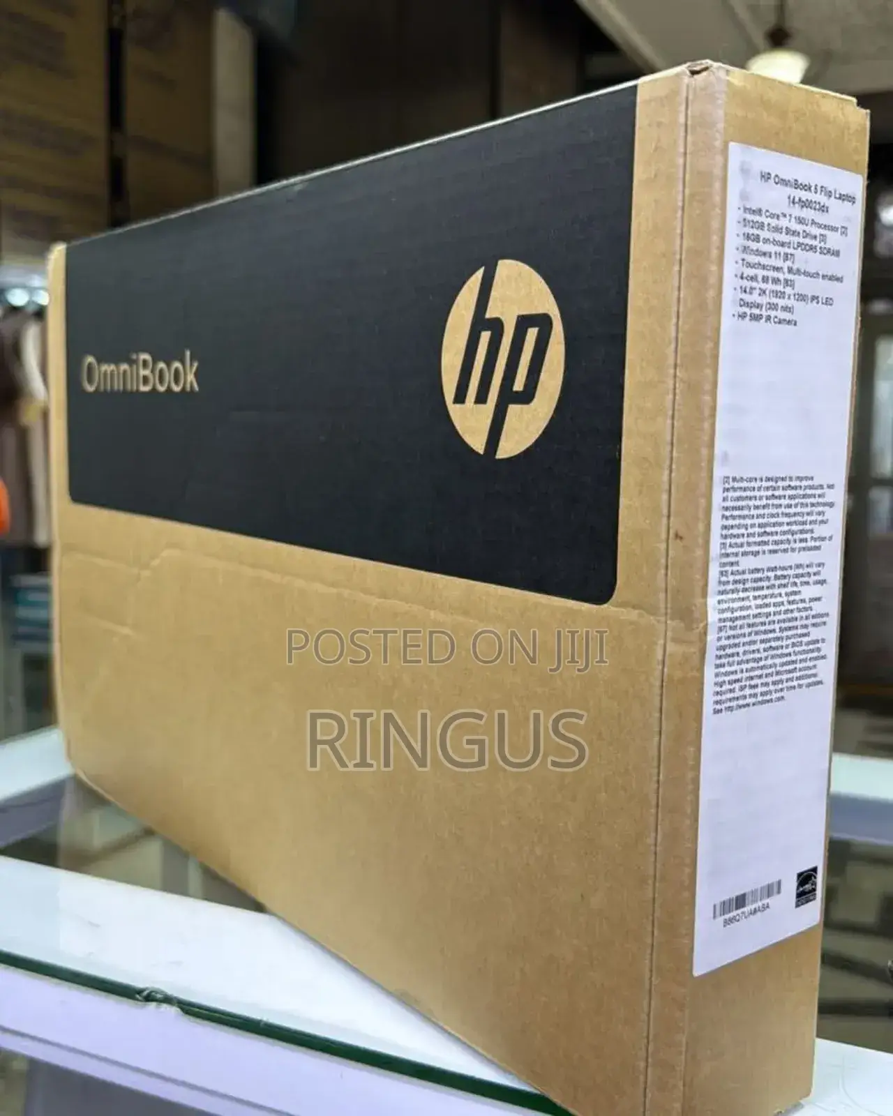 New Laptop HP OmniBook 5 Flip 16GB Intel Core i7 SSD 512GB