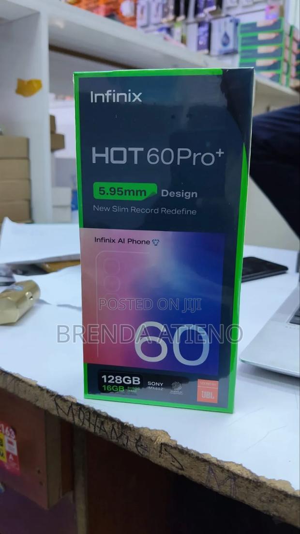 New Infinix Hot 60 Pro+ 128 GB White