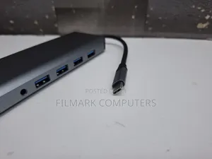 Type-c To Hdtv 12 In 1 Type-c+2hdtv+3usb3.0+Usb2.0 Vga+Sd+Tf+Audio+Lan